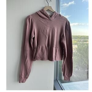 Project Social T Urban Outfitters Women's M Mauve Pullover Hoodie Long Sleeve